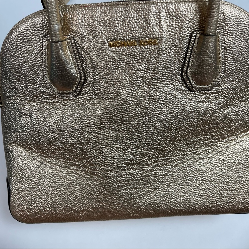 Michael Kors Mercer Bag Dome Satchel Crossbody Handbag Purse - Picture 5 of 16